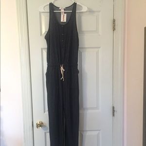 Cotton Denim Jumpsuit